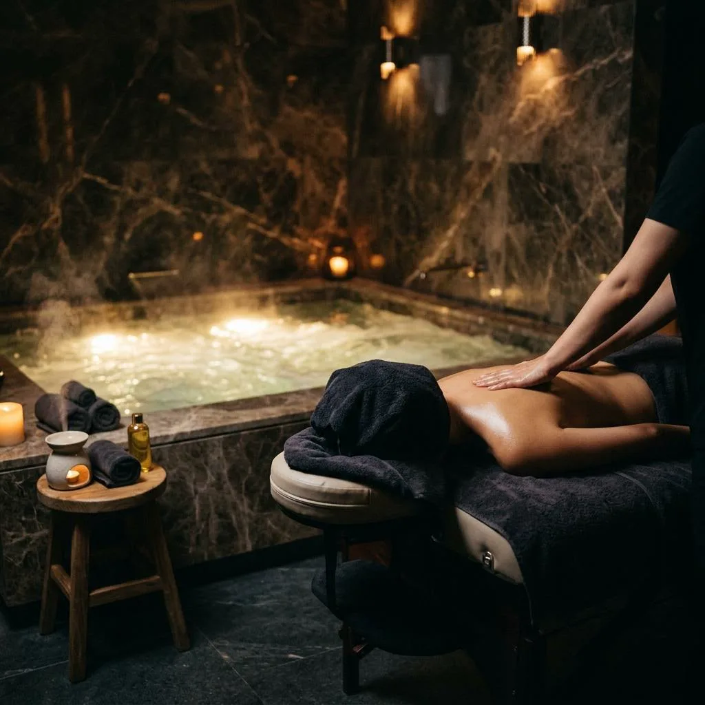 Deep Tissue + Jacuzzi